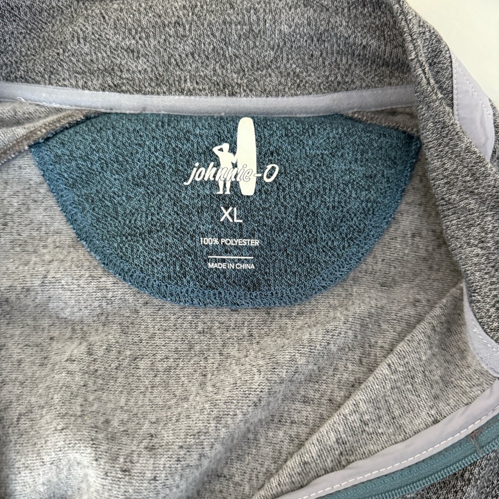 Johnnie-O Reflex Prep-Formance Quarter-Zip Pullover Mens XL - Picture 6 of 14